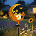 YJFWAL Garden Solar Fairy Lights Pathway Stake Lights Glass Globe by YJFWAL