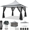 COBIZI 12x12 Pop up Canopy Gazebo on Clearance, Outdoor Canopy Tent by COBIZI