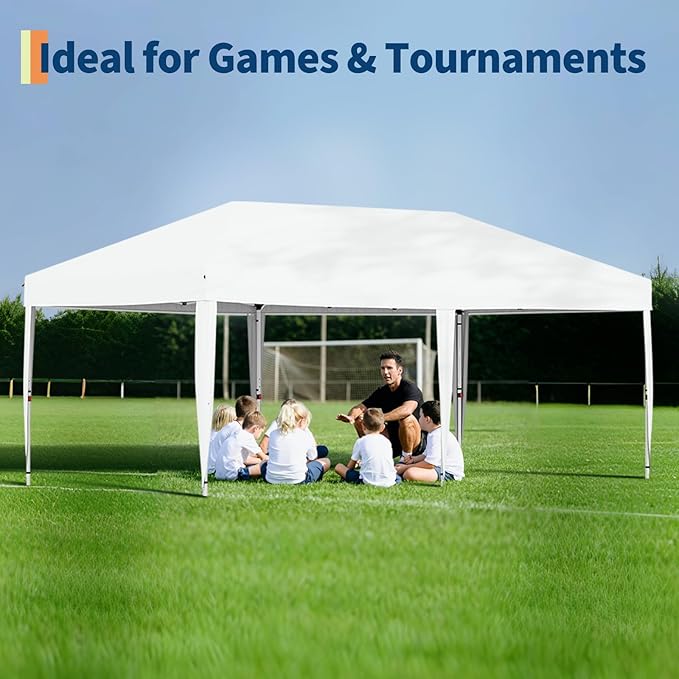 Garvee 10x10 Pop Up Canopy Tent, Heavy Duty Commercial Instant Shelter - Image 7