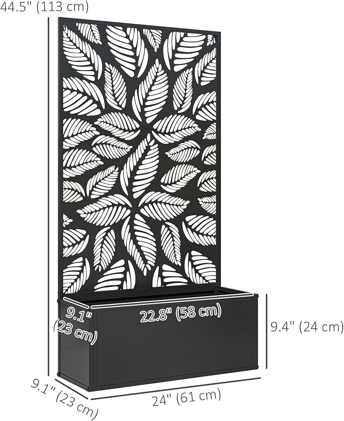 Outsunny Metal Raised Garden Bed - Image 7