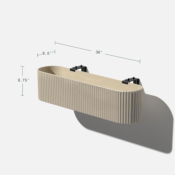 Veradek Demi Series Railing Planter - Image 3