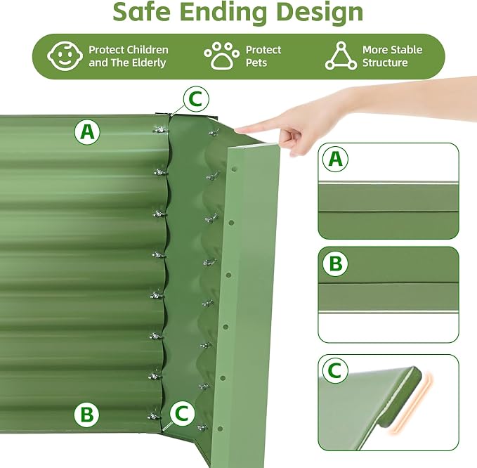 4x2x2ft Raised Garden Bed - Image 4