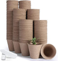JERIA 200-Pack 3.15 Inch Peat Pots by JERIA