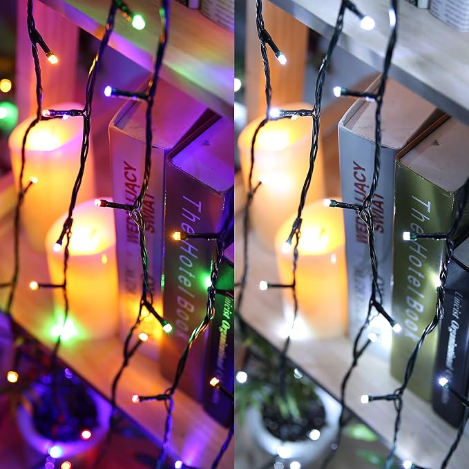 Joomer Color Changing Christmas Lights, 2 Pack Total 144FT 400 LED 12 Modes - Image 6