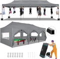 COBIZI 10x30 Pop up Canopy Tent 10x30 Canopy by COBIZI