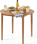 Tangkula 36" Round Outdoor Dining Table by TANGKULA