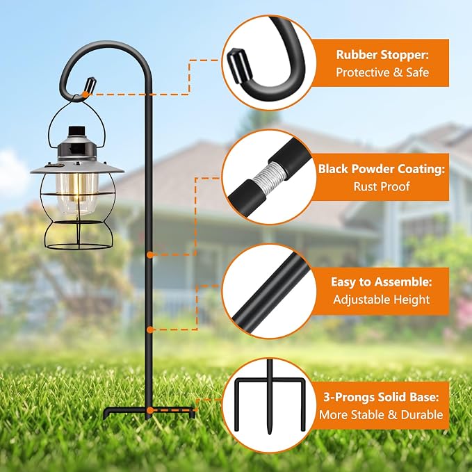 Gtongoko 24 Inch Shepherds Hooks - Image 2