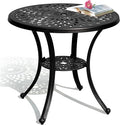 DWVO 30 Inches Round Patio Dining Table by DWVO