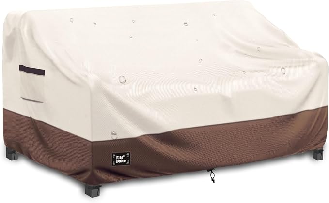 2-Seater Outdoor Couch Cover, 100% Waterproof Heavy Duty Patio Sofa Covers by Unknown