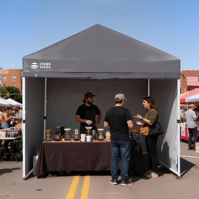 CROWN SHADES 10X10 Comercial Instant Canopy Pop Up Tent - Image 9