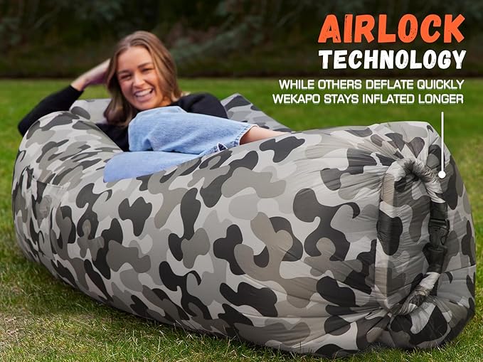 WEKAPO Inflatable Couch Air Lounger Chair - Image 5