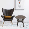 C/G Outdoor Side Tables, Cast Aluminum Patio End Tables, Anti-Rust Coffee Table by C%2FG+patio+casa