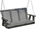 Poly Lumber Wood 5FT Porch Swing Amish Craftsmandship Made in USA HDPE by Unknown