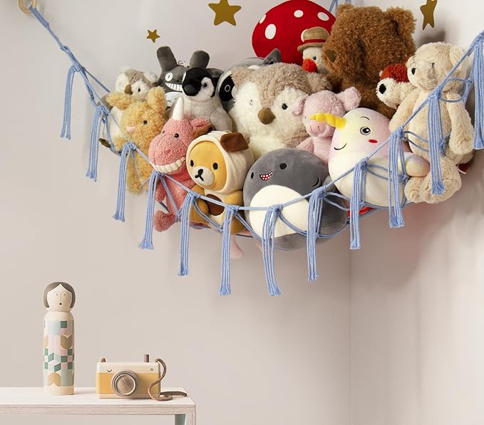 Stuffed Animal Storage Hammock Large Toy Hammock Net - Image 2