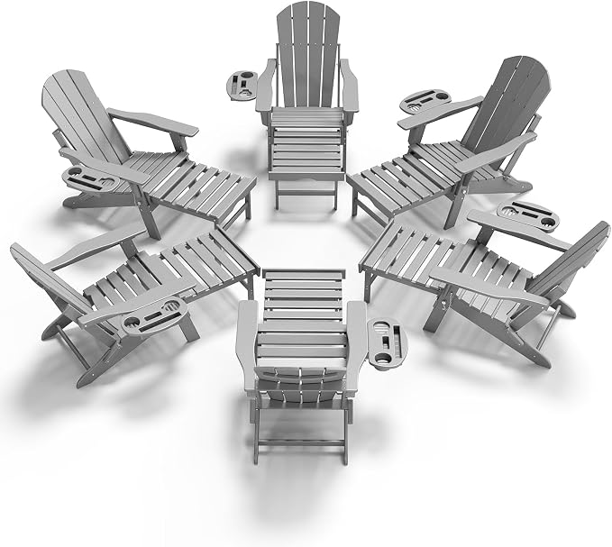 Adjustable Adirondack Chair by NAVINE