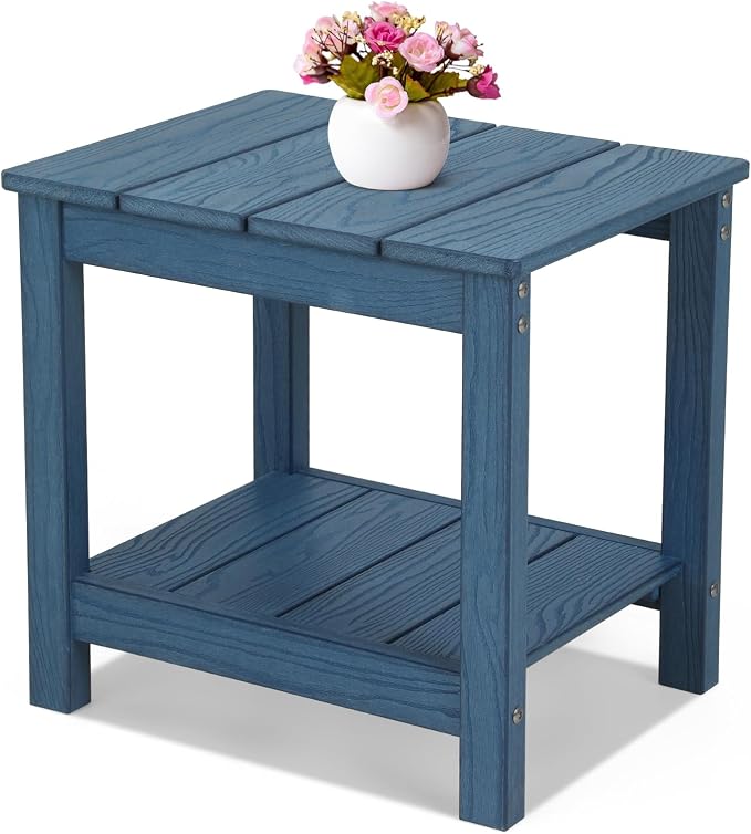 Stoog Outdoor Side Table, All-Weather Adirondack Side Table, Never Fade or Rot by Stoog