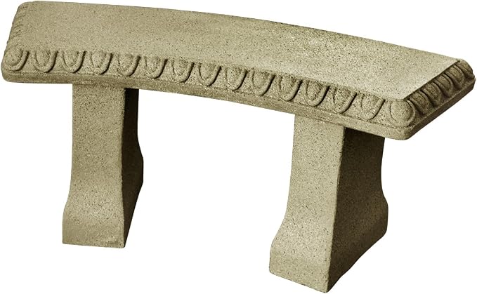 Emsco Group 2306-1AZ Garden Bench – Natural Sandstone Appearance – Made of by Emsco+Group