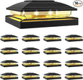 VOLISUN Solar Post Cap Light Outdoor Waterproof 16pack, Solar Fence by VOLISUN