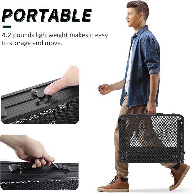 Folding Table, 2x1.3 FT Camping Table - Image 4