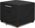 Square Waterproof Patio Ottoman Cover, 600D Heavy Duty Outdoor Furniture Cover by Unknown