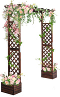 VINGLI Wooden Garden Arbor by VINGLI