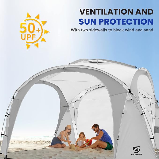 12x12ft Beach Tent Sun Shelter | Perfect - Image 8