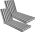 Chaise Lounge Cushions Outdoor Set of 2 by Iheqard