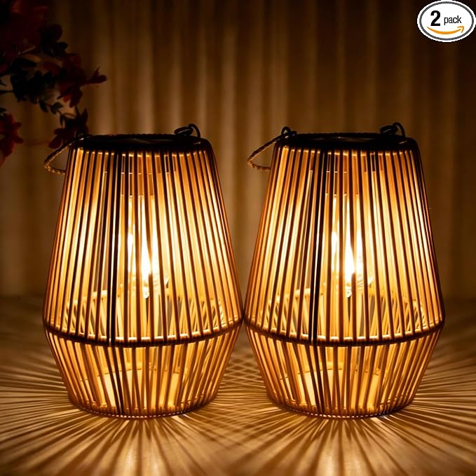 Solar Lanterns Outdoor Waterproof, Hanging Solar Lanterns Outdoor Gifts by Danhh