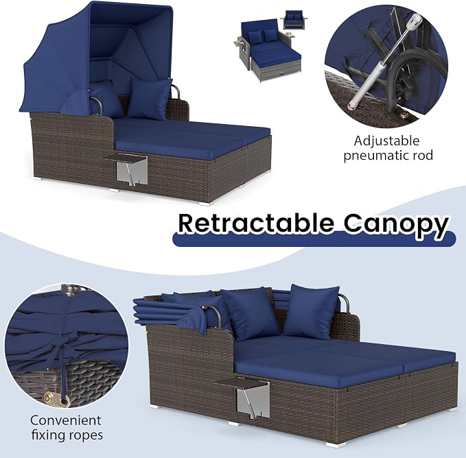 RELAX4LIFE Patio Outdoor Daybed - Image 3