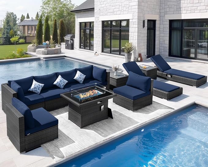 NICESOUL 11-Piece Patio Furniture - Image 2