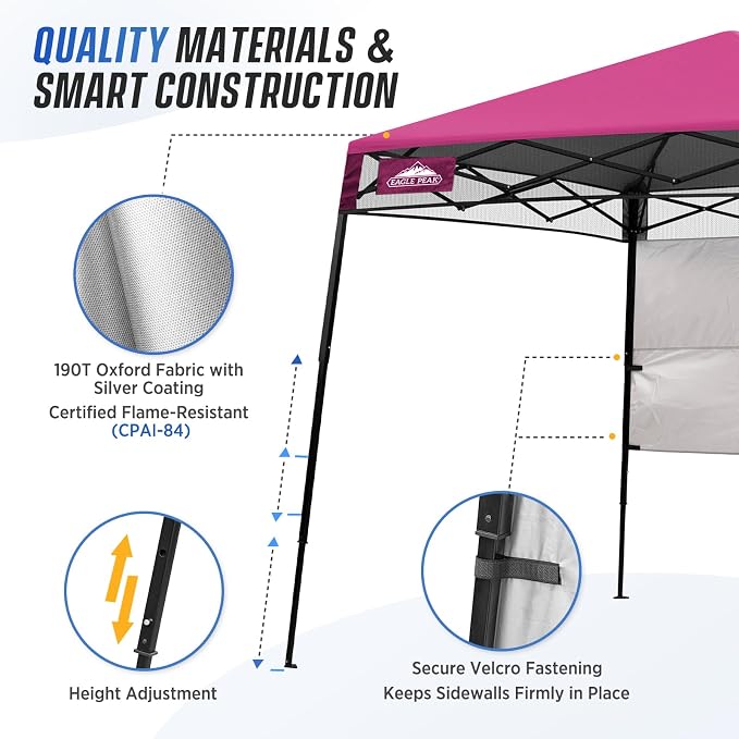 EAGLE PEAK 8x8 Pop Up Canopy Tent - Image 7