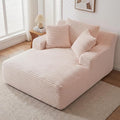 66" Chaise Lounge Chair Indoor, Oversized Boneless Couch Comfy Upholstered by VEPXXP