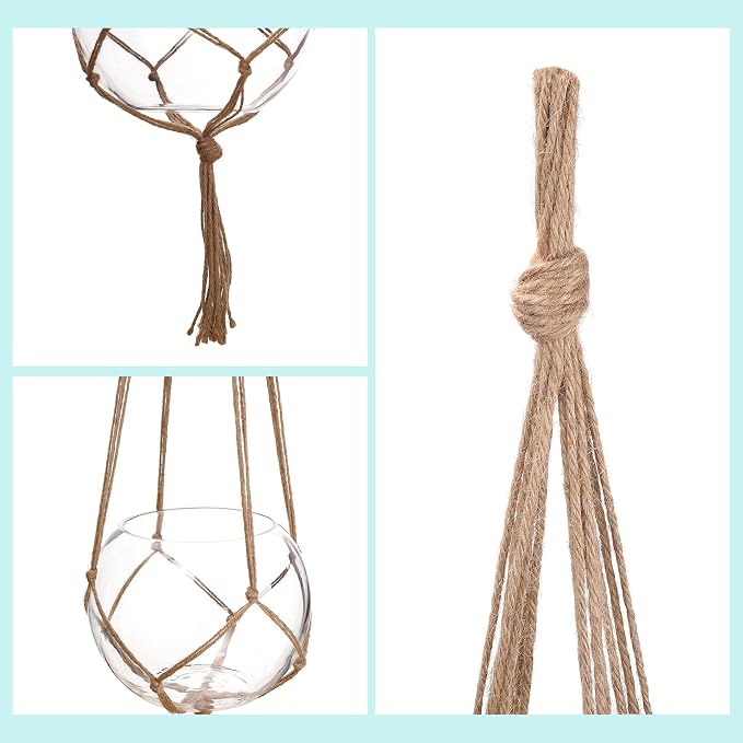 EBOOT 2 Pack 48 Inch Large Macrame Plant Hanger Rope to Hang Flower Pot Plant - Image 6