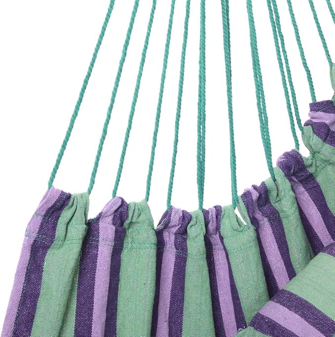 ONCLOUD Hammock Chair Hanging Rope Swing, Load Capacity 550 LBS Macrame Hammock - Image 5