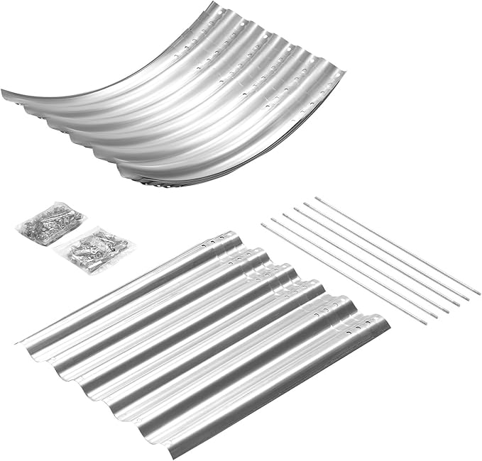 Land Guard 6x3x1.5ft Galvanized Raised Garden Bed Kit, Metal Planter Boxes - Image 7