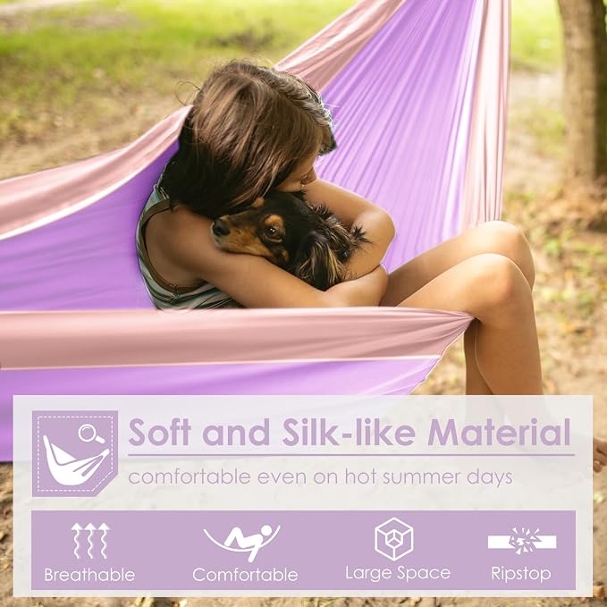 GRASSMAN Kids Hammock-Small Camping hammocks, Portable Camping Gear - Image 5