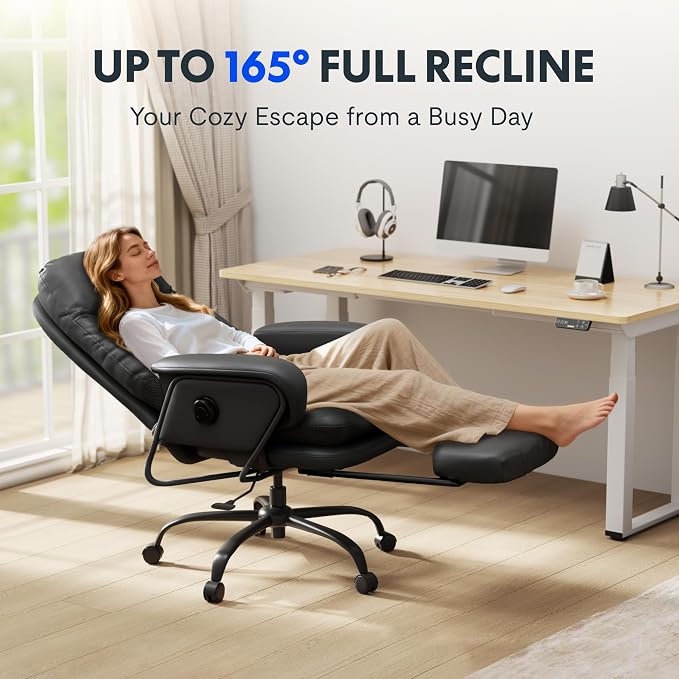 FLEXISPOT Luno 2-in-1 Chaise Lounge Chair Indoor - Image 6