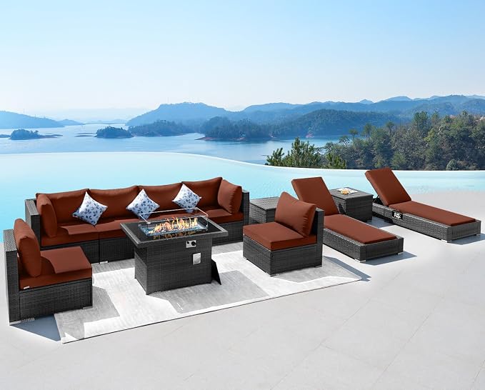 NICESOUL 11-Piece Patio Furniture - Image 2