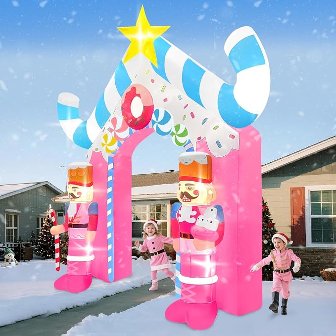 12FT Christmas Inflatable Archway - Image 7