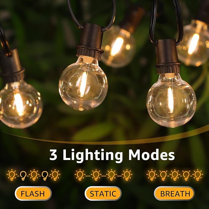 Mlambert 96FT Solar String Lights - Image 4