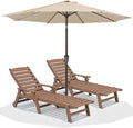 SERWALL Patio Chaise Lounge Chair Set of 2 by SERWALL