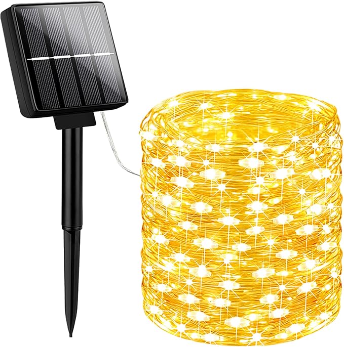 Brightever Solar String Lights, Solar Lights Outdoor Waterproof by Brightever