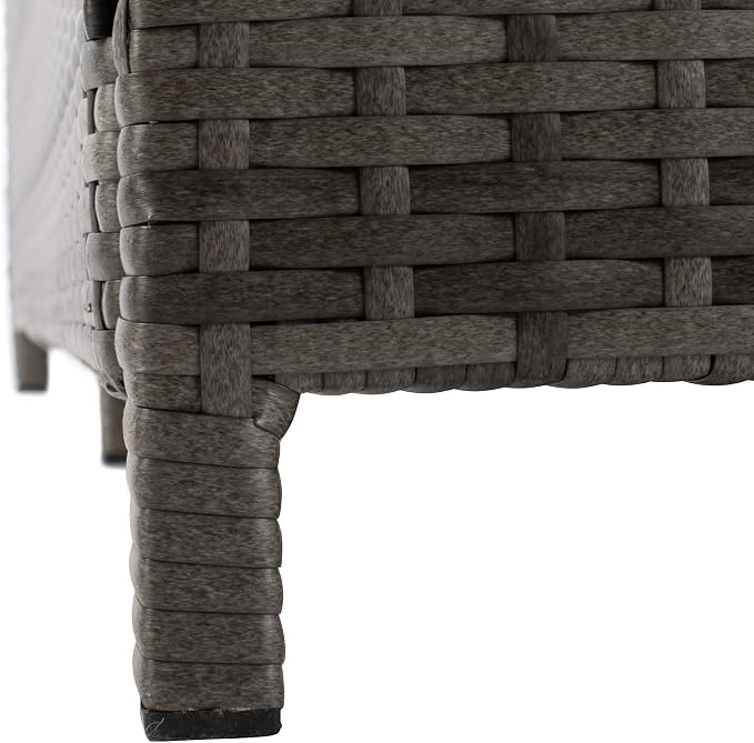 Safavieh PAT7500B Outdoor Collection Cadeo Grey Cushion Daybed - Image 9