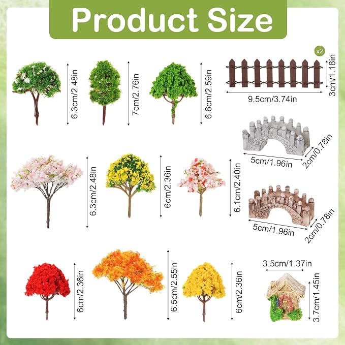 68 Pcs Fairy Garden Accessories Mini Resin Animals Figures Miniature Ducks - Image 3