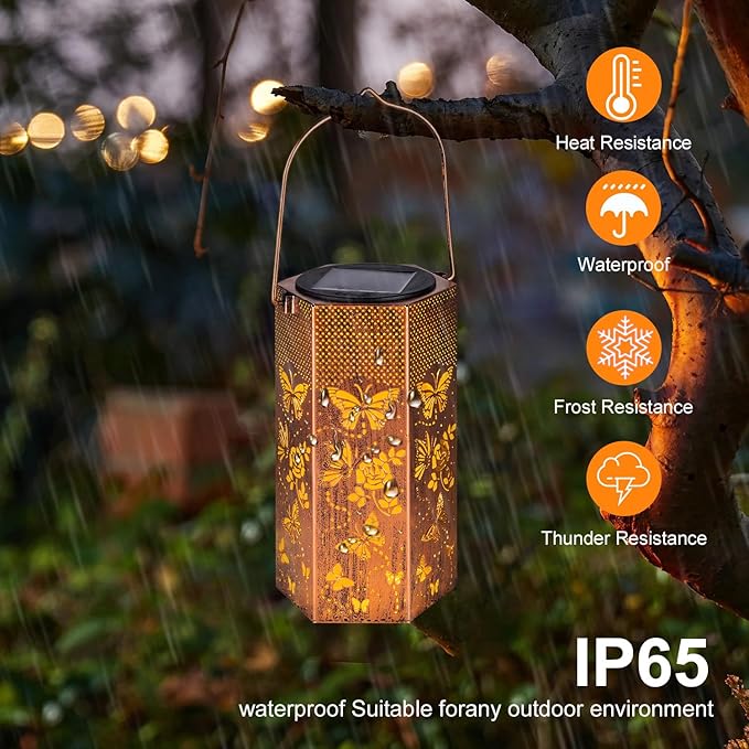 Butterfly Solar Lights Outdoor -Mothers Day Gifts - Image 4