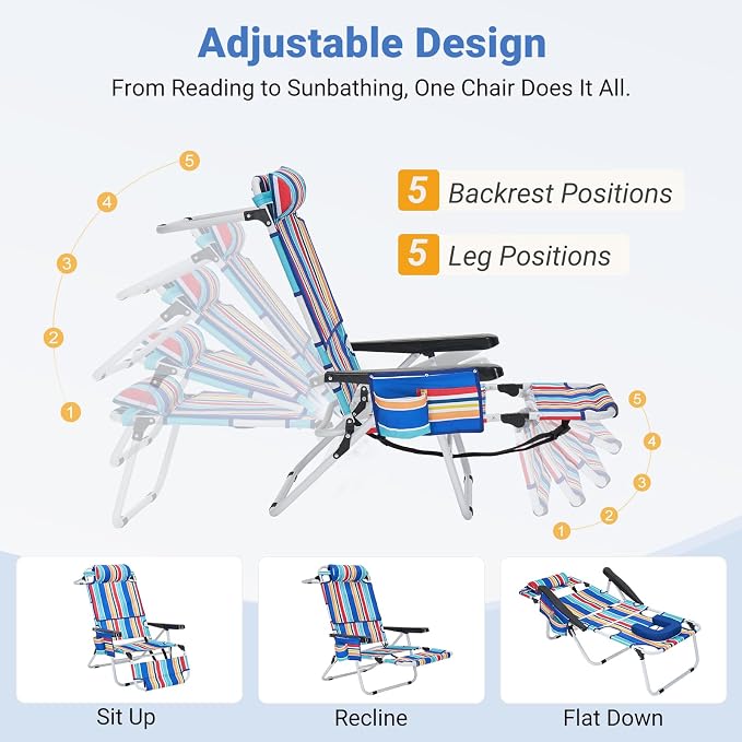 DoCred Heavy Duty Tanning Chair - Image 5