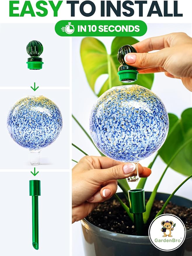 16 Oz Plant Watering Globes for Indoor Plants - Image 4