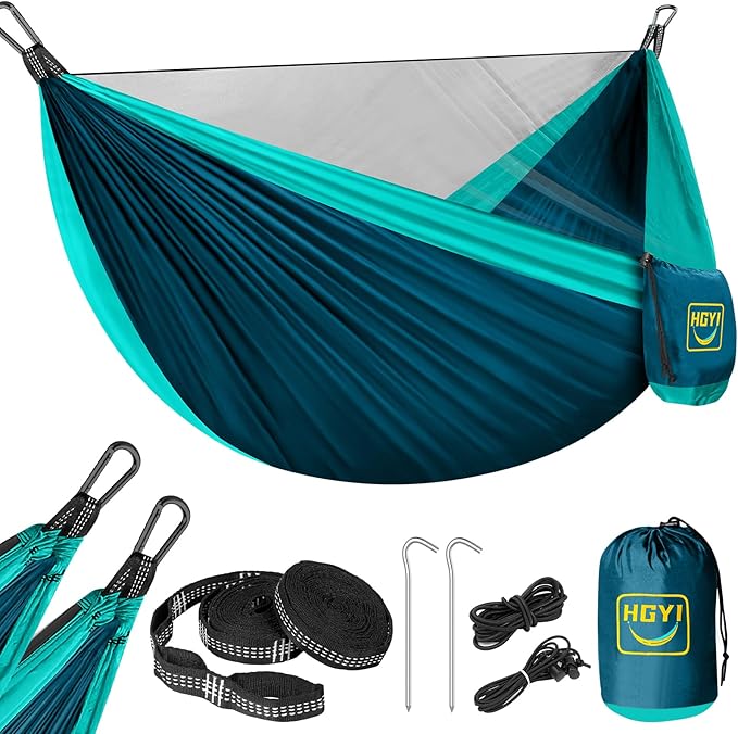 Camping Hammock Mosquito Net, Double & Single Portable Hammocks Hammocks by HGYI