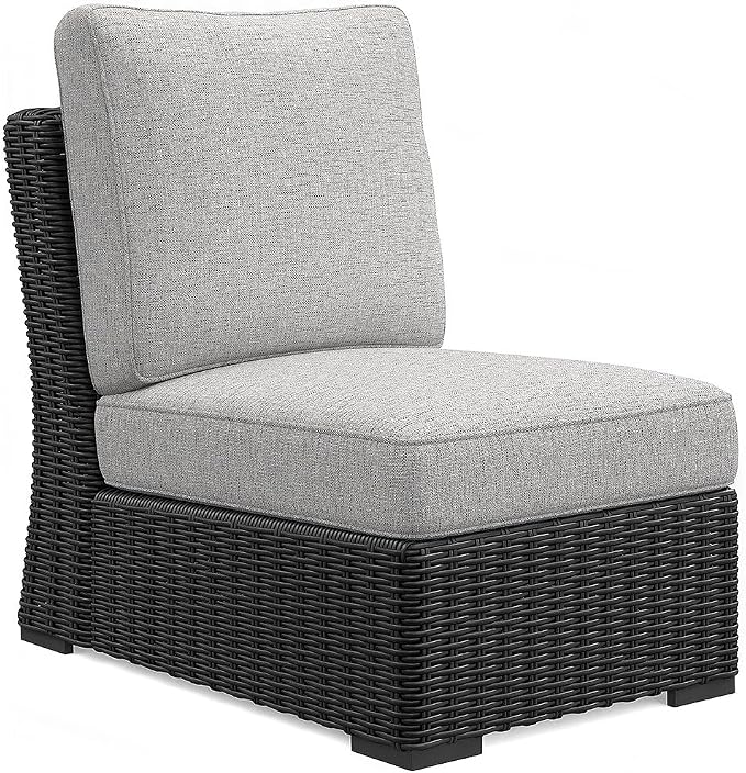 Signature Design by Ashley Beachcroft Curved Modern 5-Piece Outdoor Sectional - Image 7