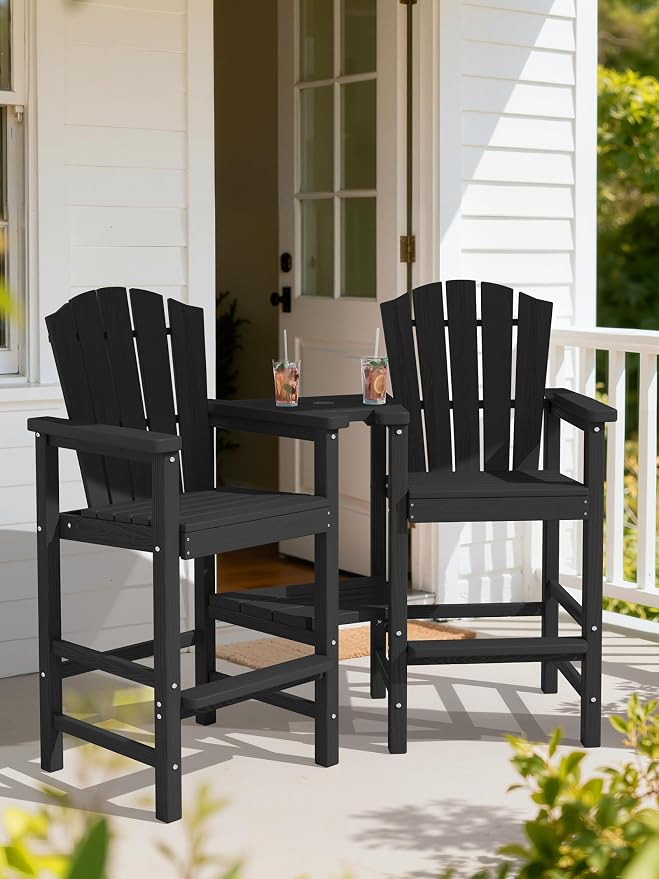 KINGYES Tall Adirondack Chair Set of 2 - Image 2